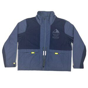 Under Armour Jacket Women's S Bluish Gray Full Zip UA Run Storm Trail Hiking NEW